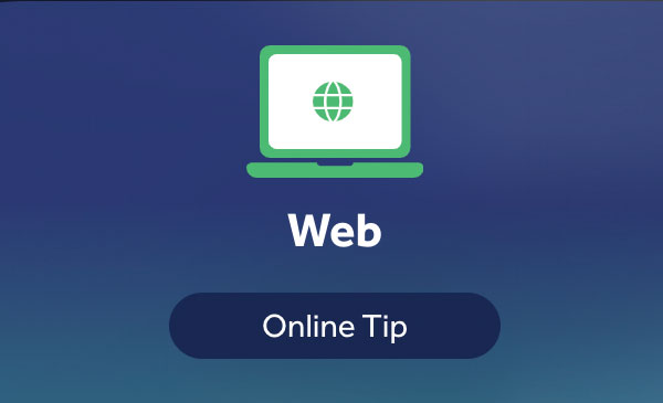 Web Online Tip